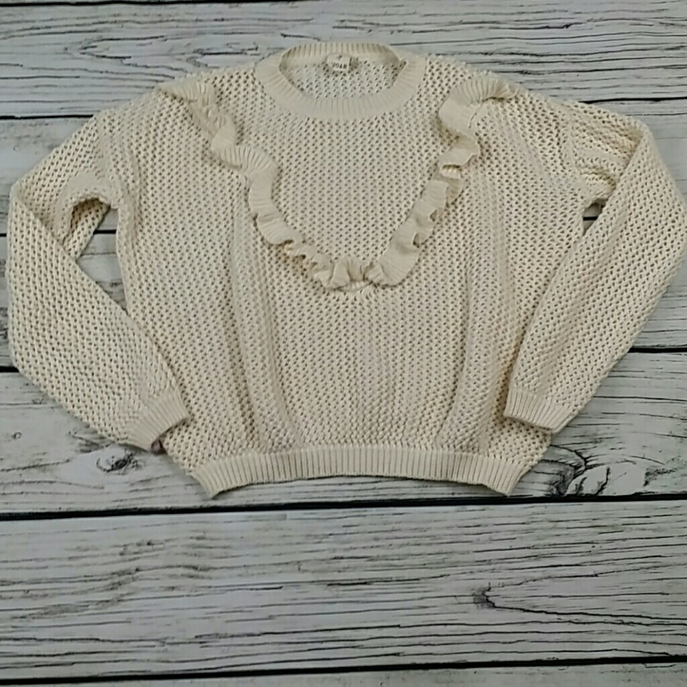 Ijoah Ruffle Front Sweater